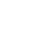A white facebook logo on a black background